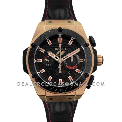 hublot king power rose gold replica